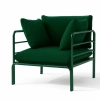 Zestaw Wypoczynkowy Ogrodowy BELLANTI Venezia Deep Emerald 3os.
